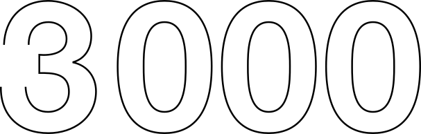 Číslo 3000