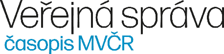 Logo Veřejná správa, časopis MVČR